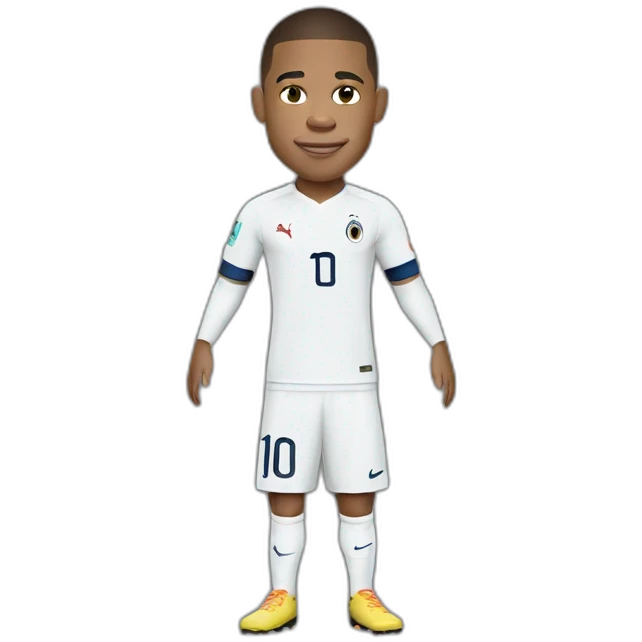 Kylian Mbappé emoji