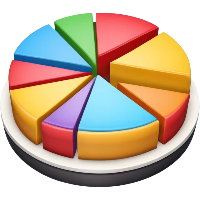 pie-chart 3d  emoji
