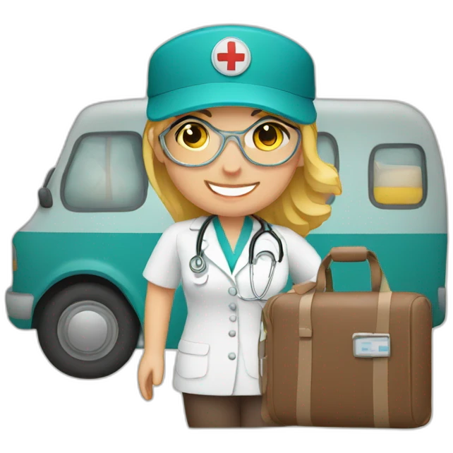 Travel Nurse emoji