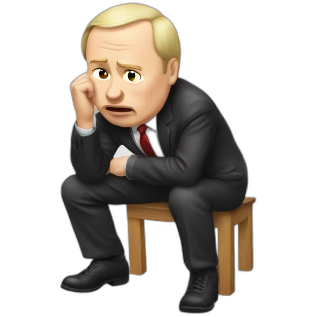 Vladimir poutine pooping himself emoji