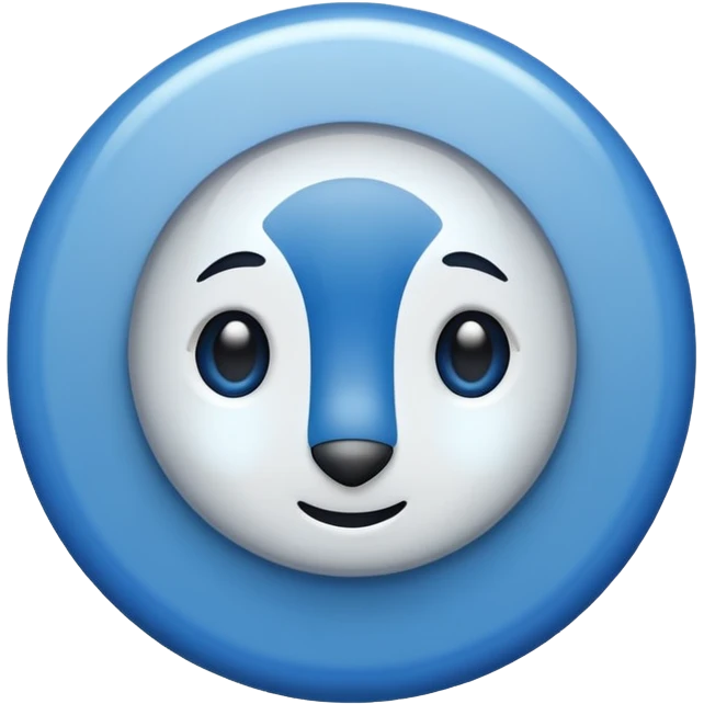 Blue tick emoji