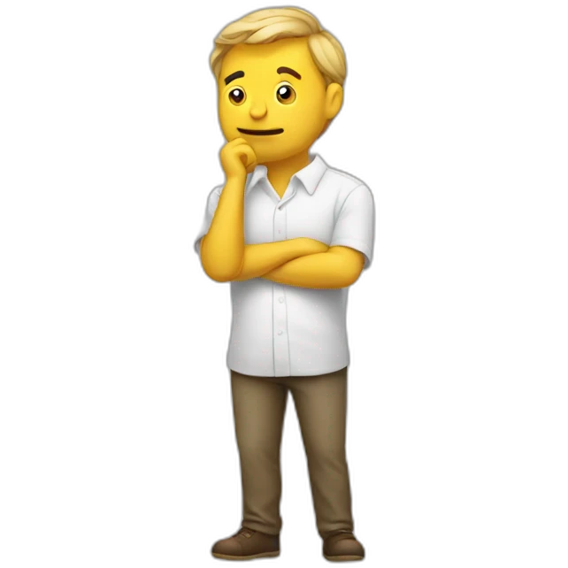 thinking emoji