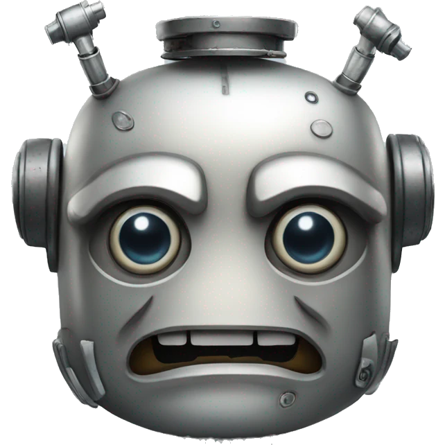 Old fat robot  emoji