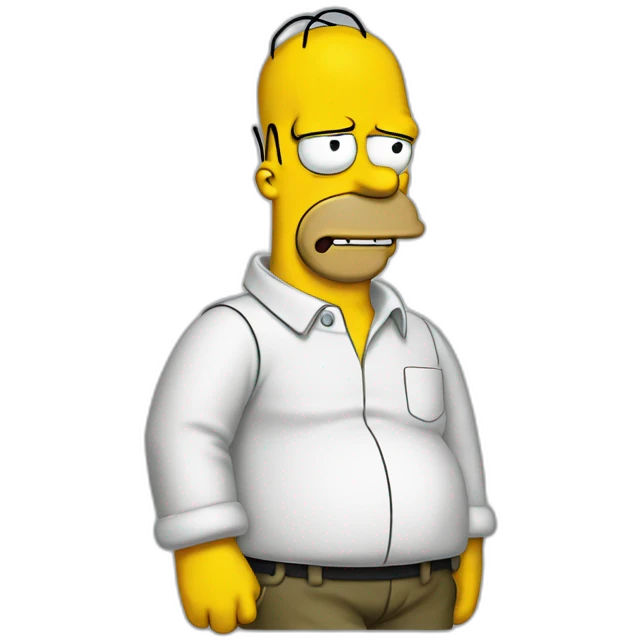 Homer simpson emoji