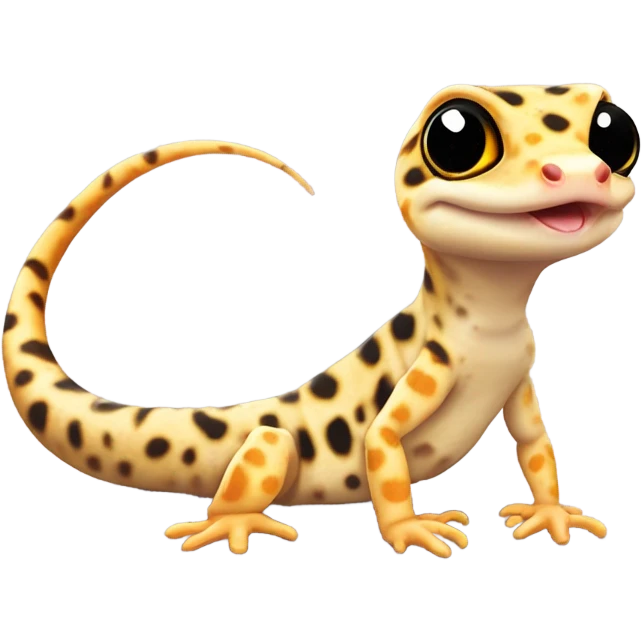 Leopard gecko emoji
