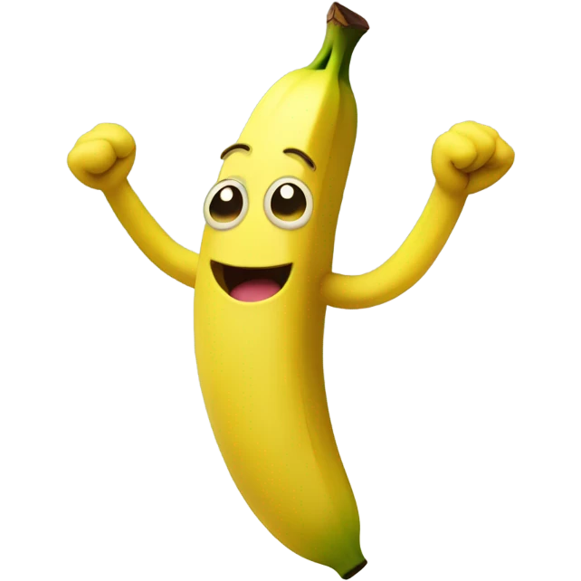 Banana dancing  emoji