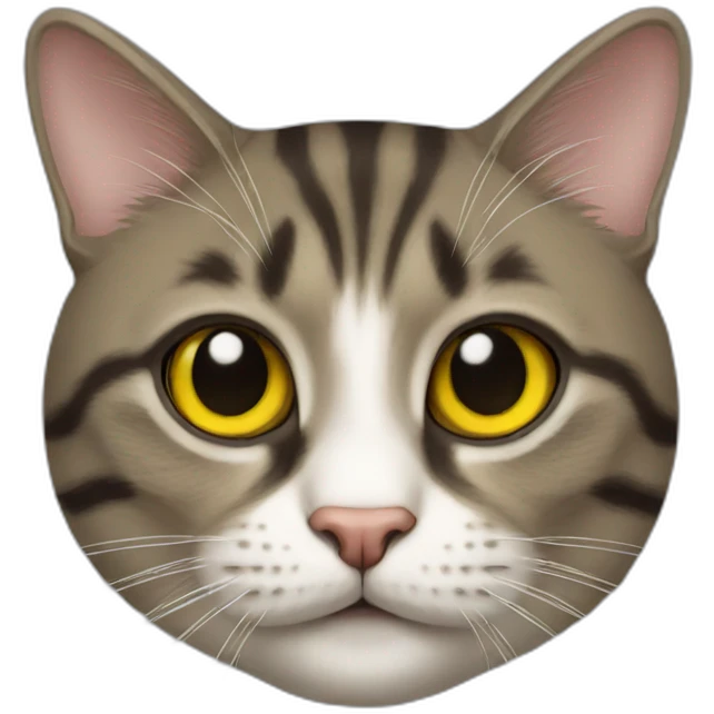 Cat pawn emoji