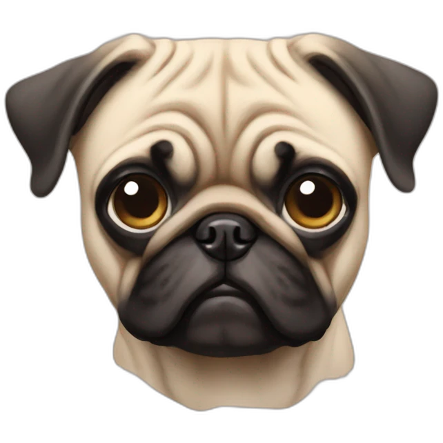 Pug emoji