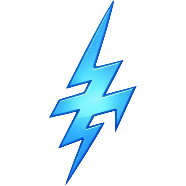Lightning Icon ⚡ emoji