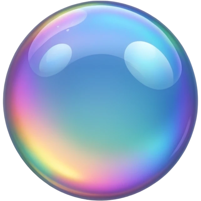 empty transparent bubble emoji