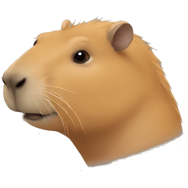 Capybara emoji