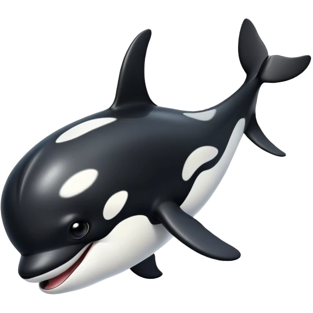 orca with dog legs emoji