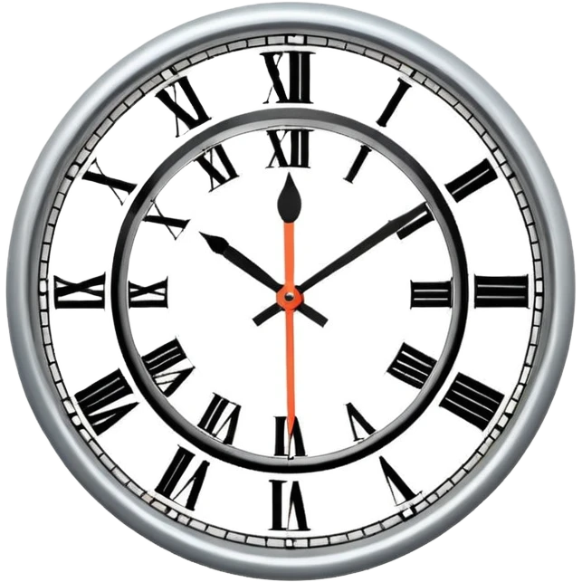 Clock it emoji