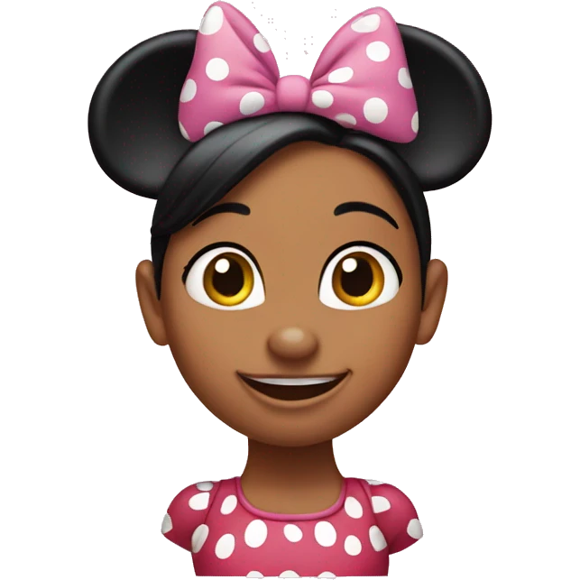 Minnie mouse emoji