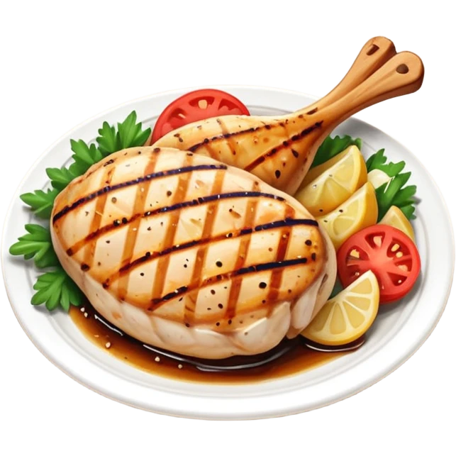 one Grilled Chicken breast emoji