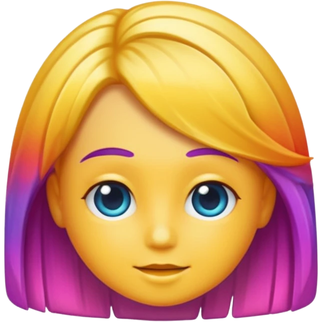 Crie produtos de cabelo emoji