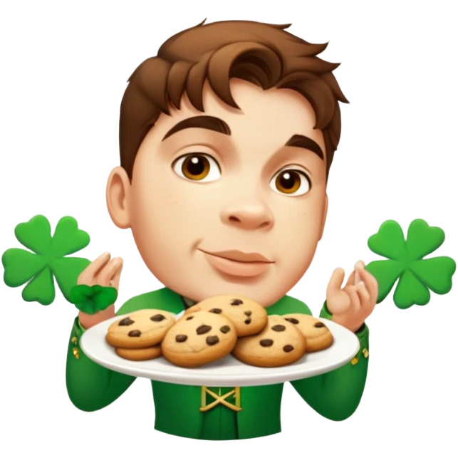 Irish Cookie emoji