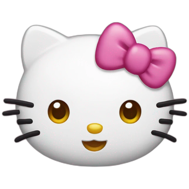 Hello kitty emoji