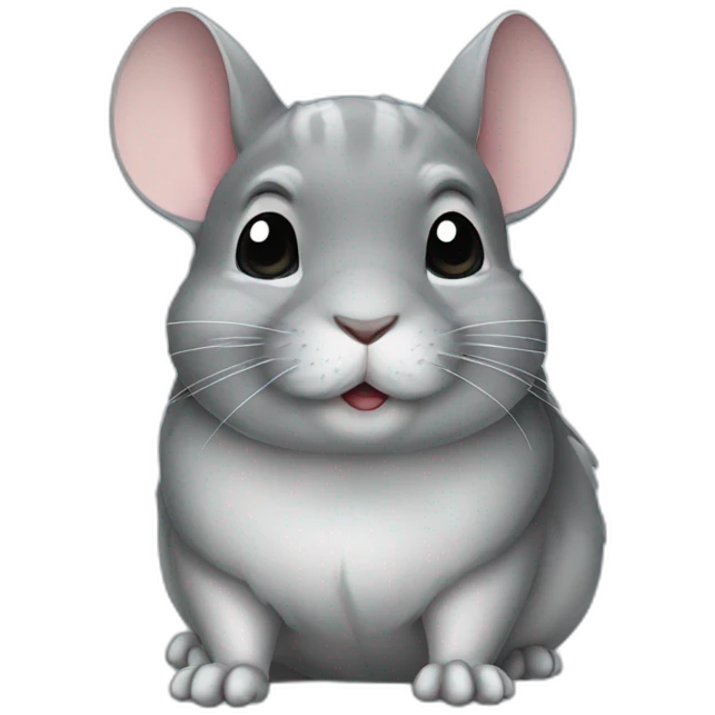 Wet chinchilla emoji