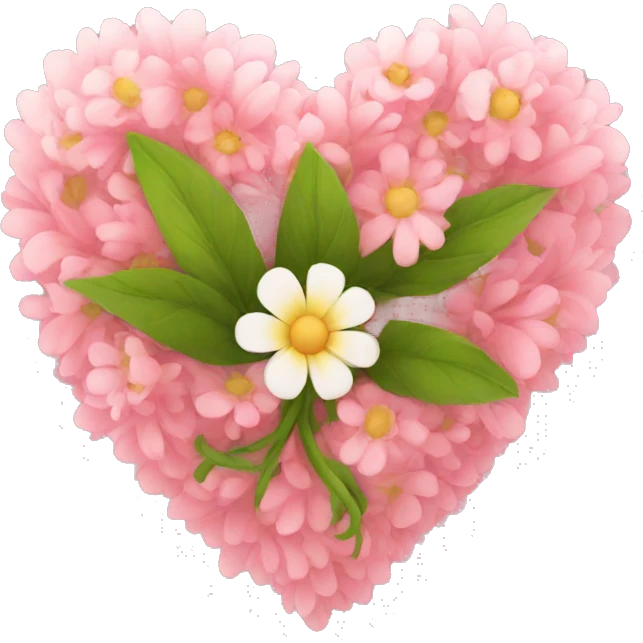 flower heart emoji
