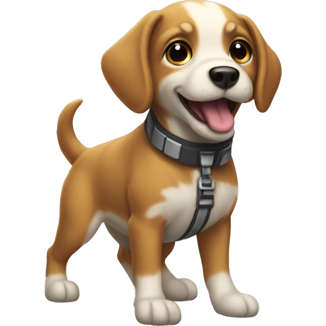 Rocket pup emoji