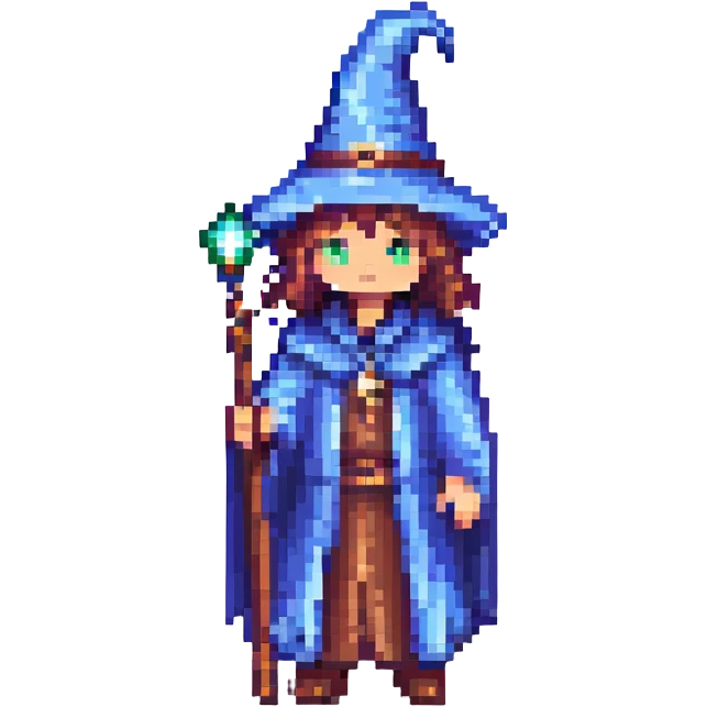 A wizard emoji