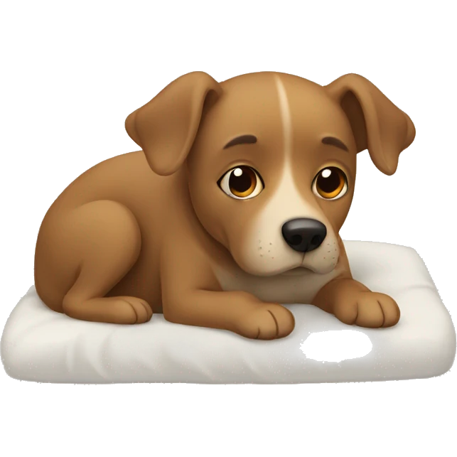 Perro dormido  emoji