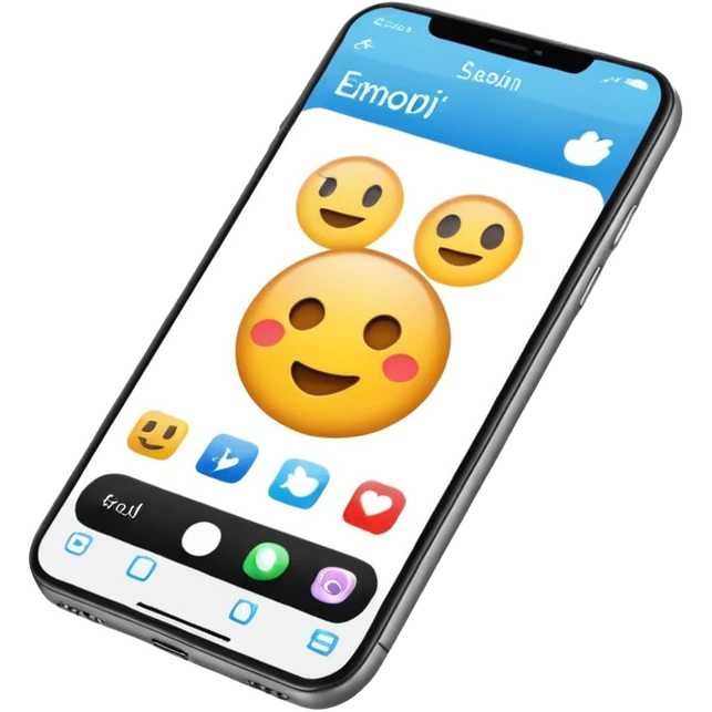 Aplicacion estilo apple emoji
