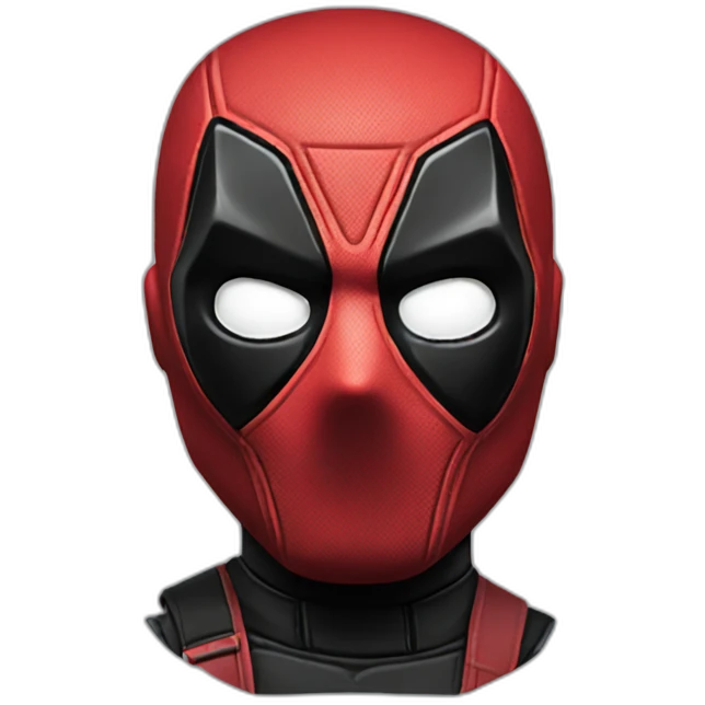 dead pool going shhhhh emoji
