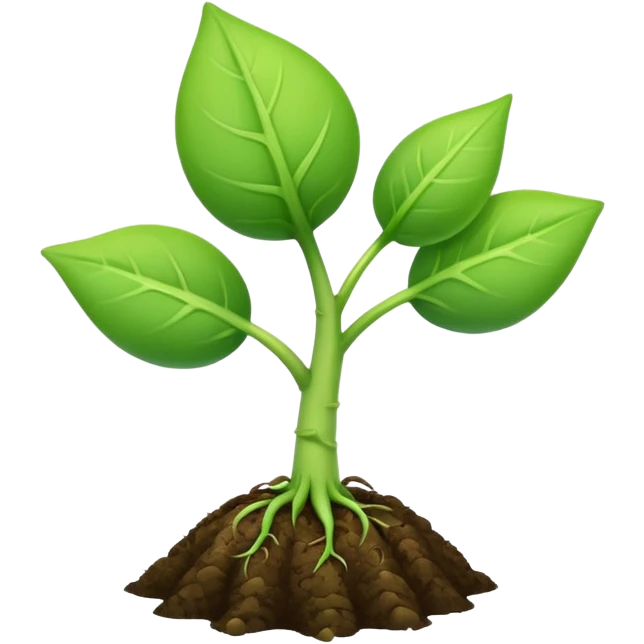 brote de planta  emoji