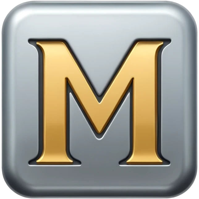 m 이니셜 emoji