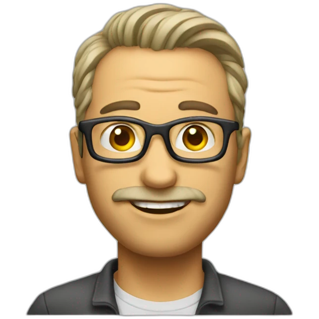 crazy genius programmer emoji