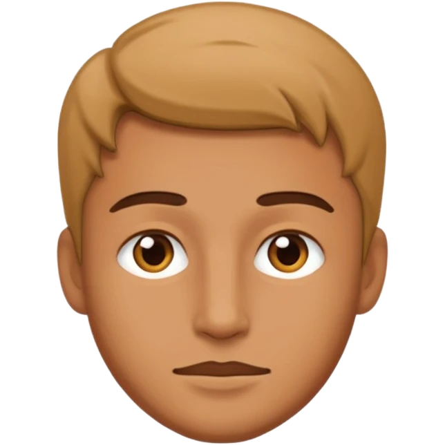Man met een emoji