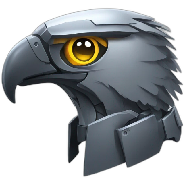 mecha eagle head emoji