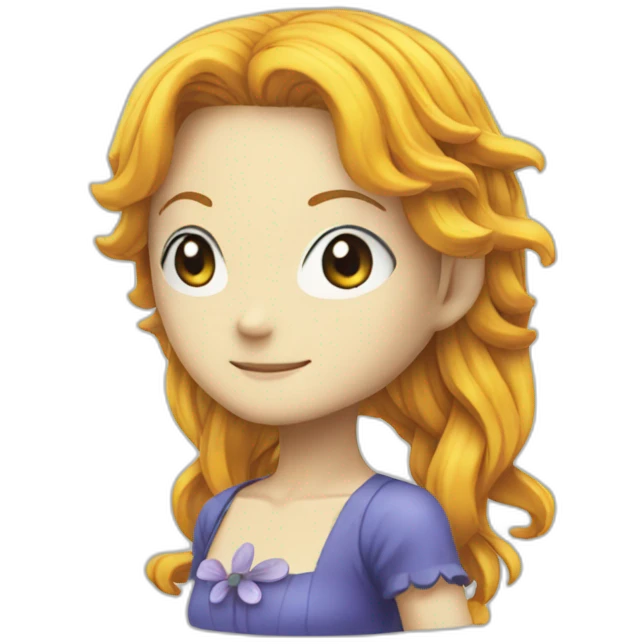 Nami from one piece emoji