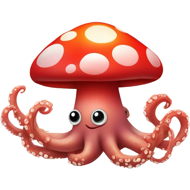 🍄🐙 emoji