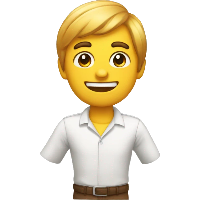 Emoji fachero dando un like emoji