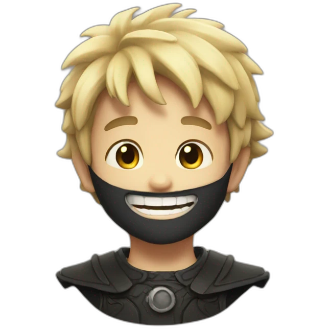 Toothless emoji
