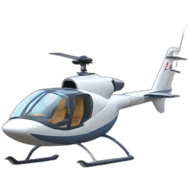 An autogyro emoji
