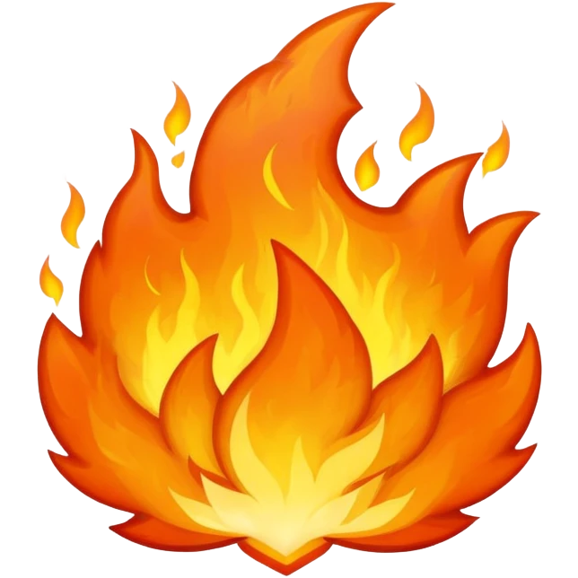 burning skies emoji
