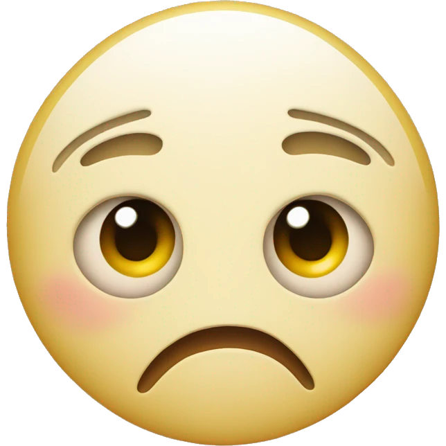 sad face with tongue sticking out emoji