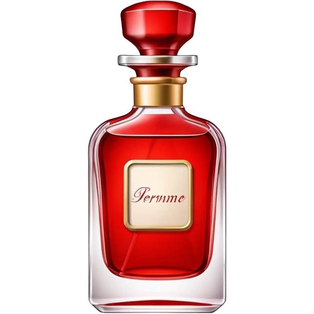 Red perfume emoji