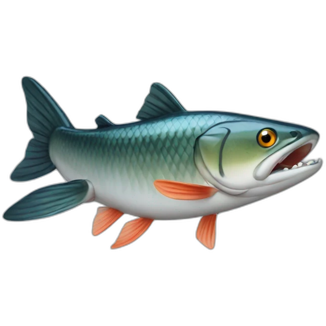 Storm salmon emoji