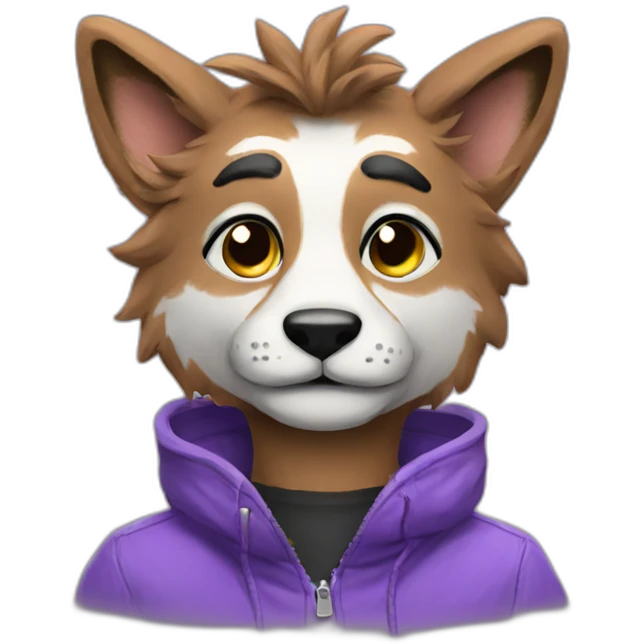 man in a FURSUIT emoji