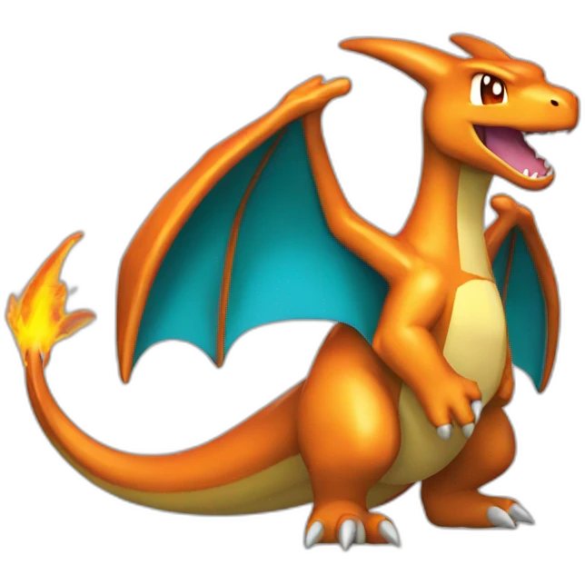 Charizard pokémon shiny emoji