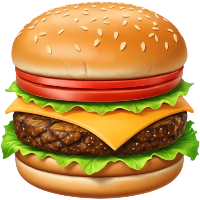 Double meat burger emoji