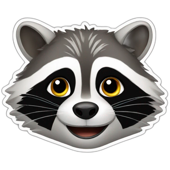 Racoon  emoji