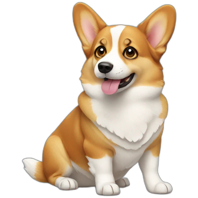 Corgi emoji