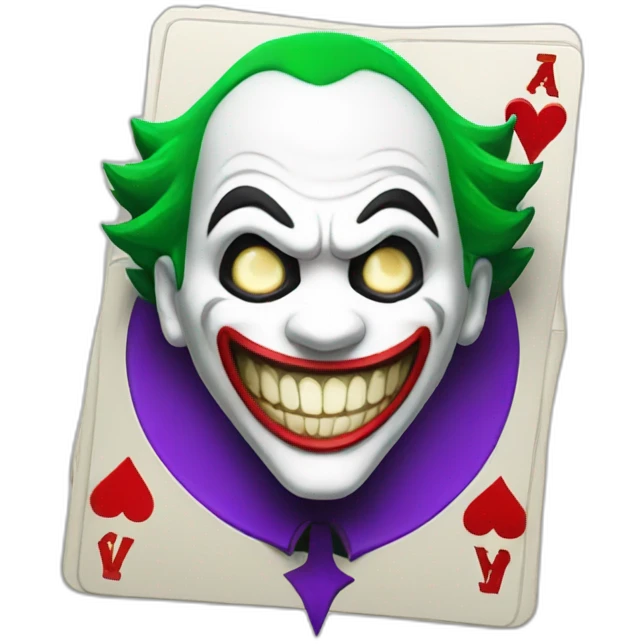 Joker card emoji