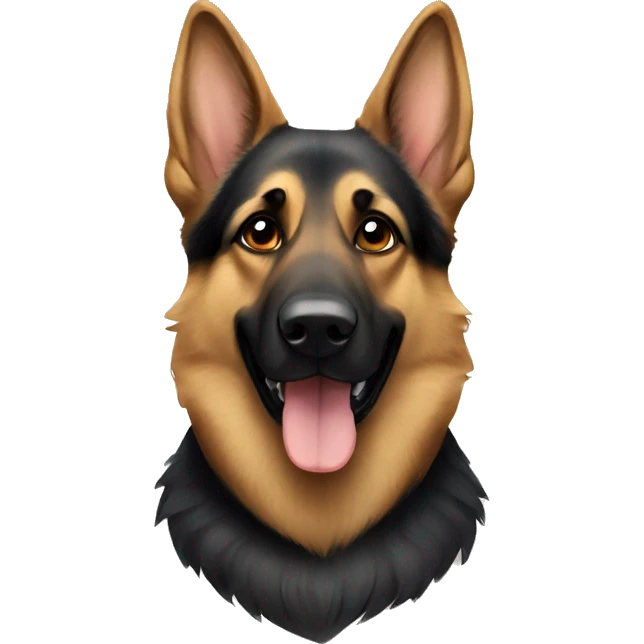 German shepherd emoji